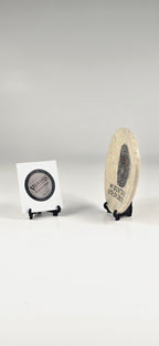 Plato de Barro Artesanal “Mi Identidad está en Cristo”